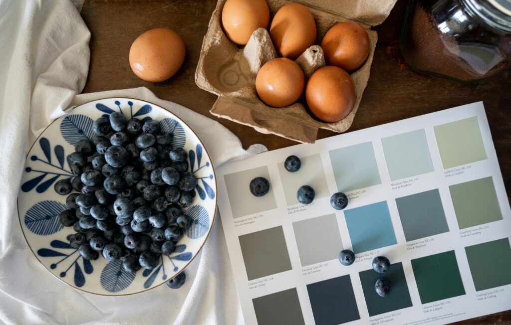 Blueberry Cottage Cheese Breakfast bake